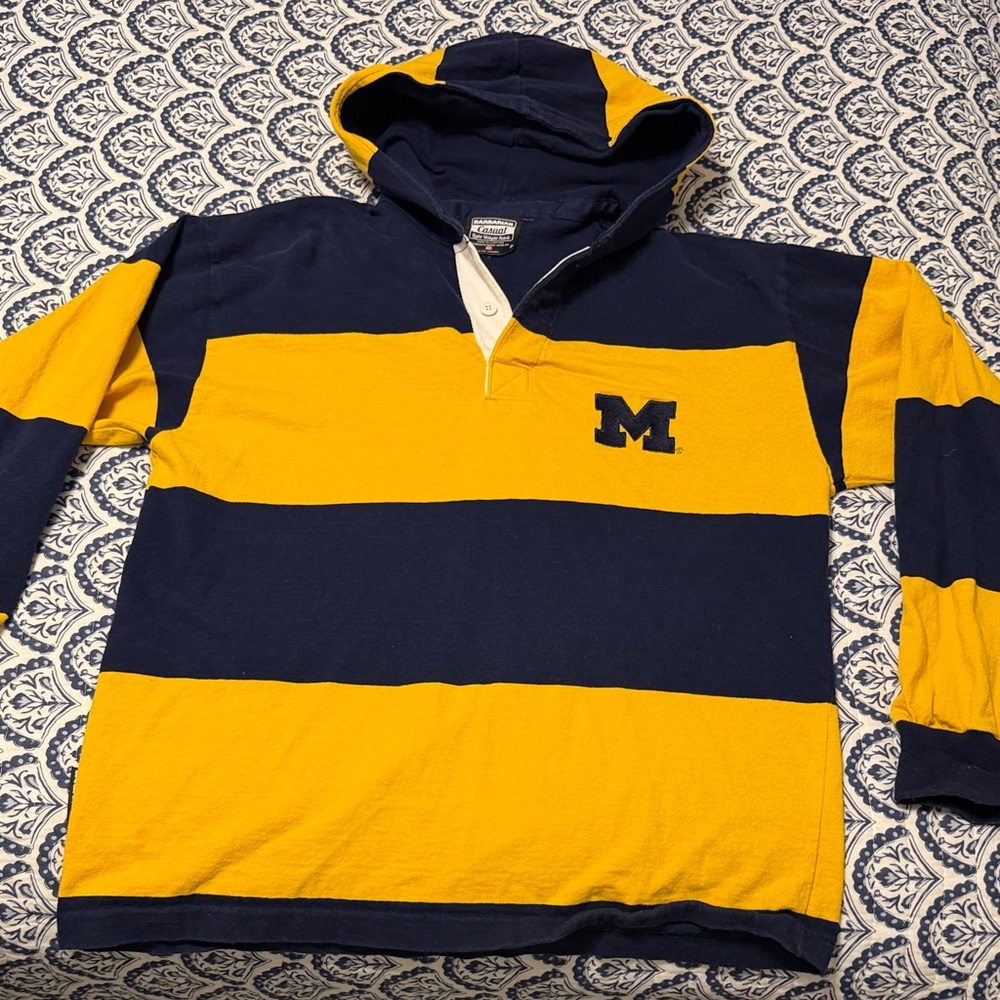 Michigan rugby style shirt